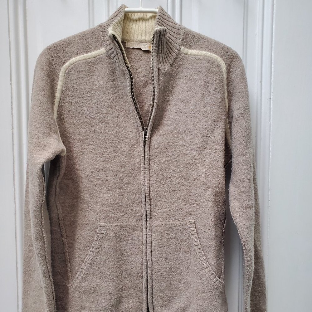 Smartwool full zip 100% merino sweater GUC